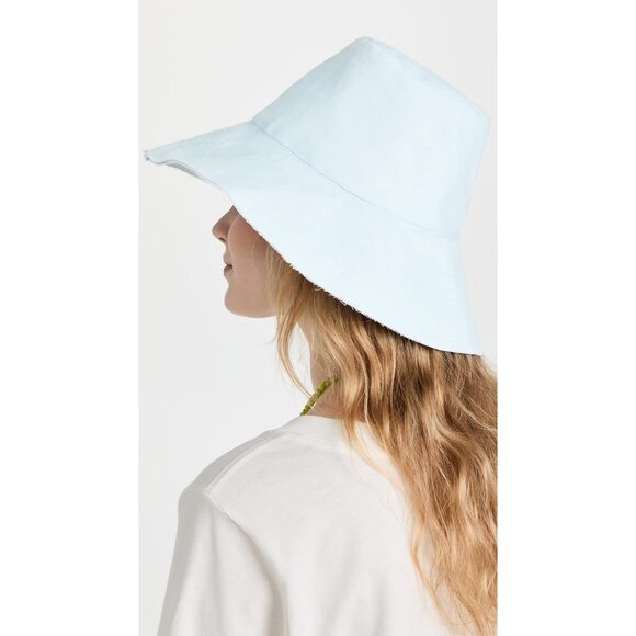 Kerri Rosenthal Women\'s Sunny Daze Hat, Light Wash, Blue, One Size